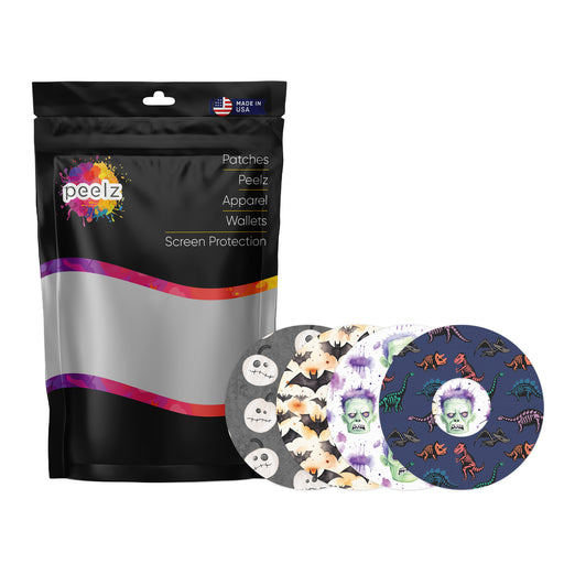Boys Halloween Variety Patch Pro Tape Designed for the FreeStyle Libre 3 - Pump Peelz