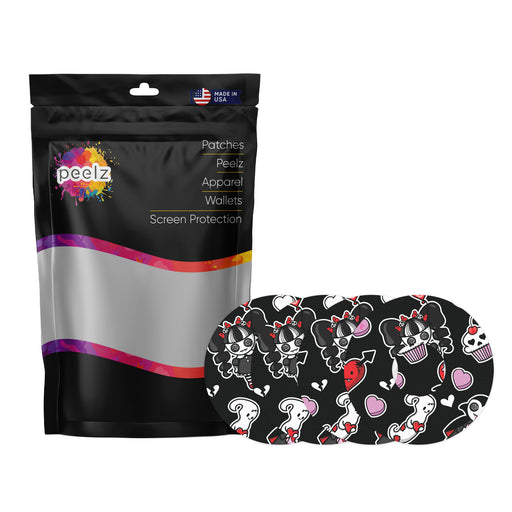 Halloween Valentine Patch Pro Tape Designed for the FreeStyle Libre 3 - Pump Peelz