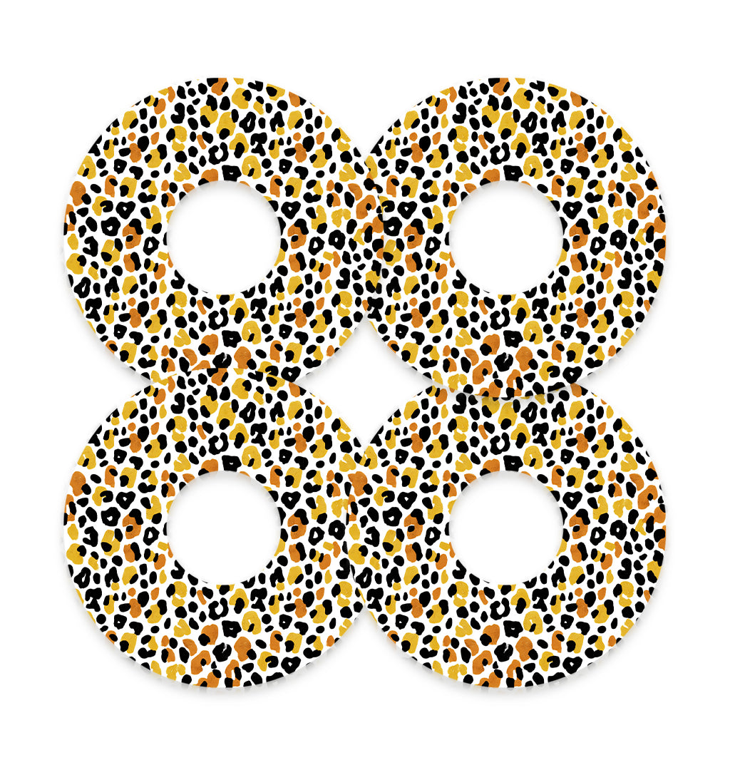 Golden Leopard FreeStyle Libre 3 Patch Tape - Pump Peelz