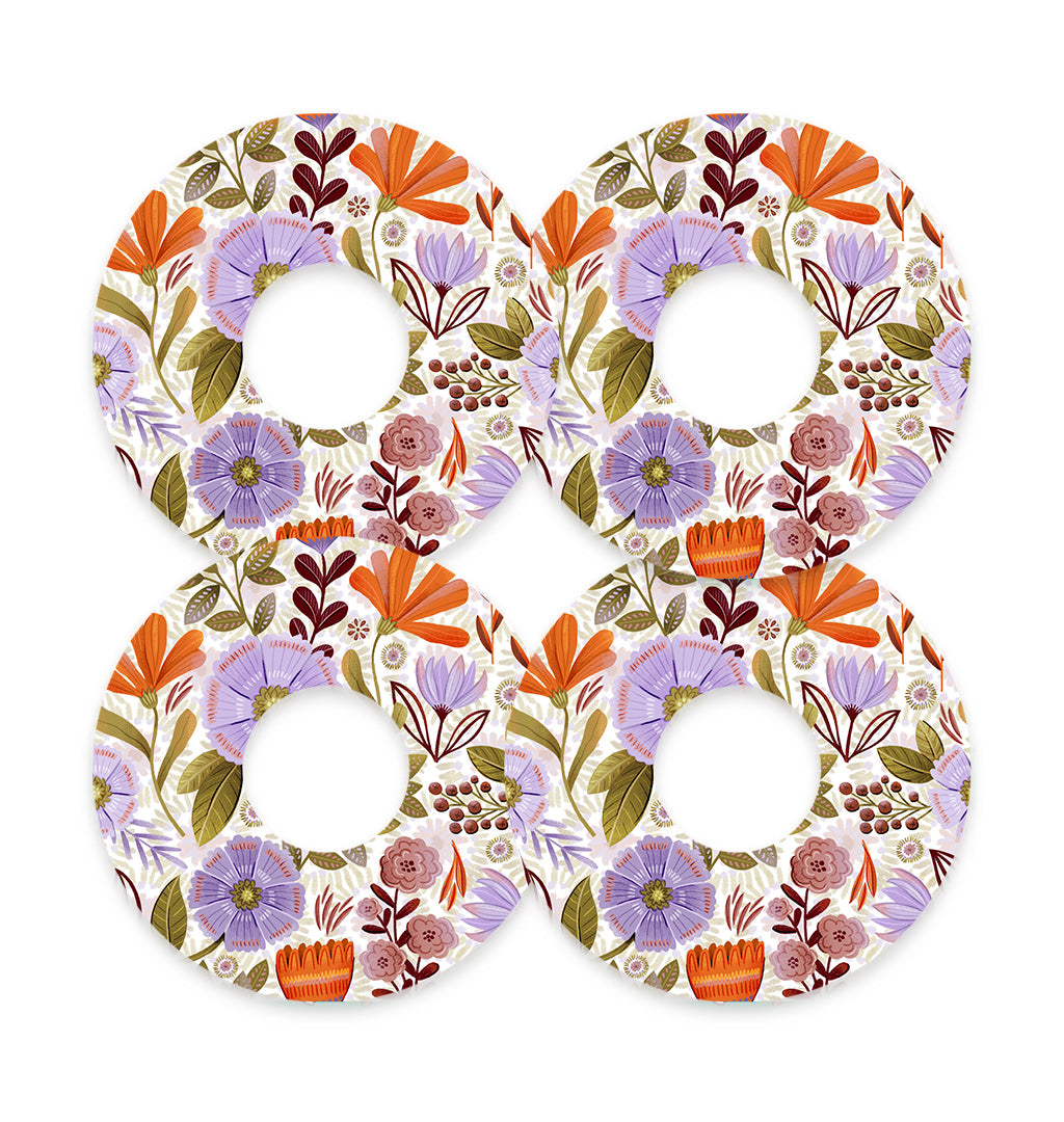 Autumn Meadow FreeStyle Libre 3 Patch Tape - Pump Peelz