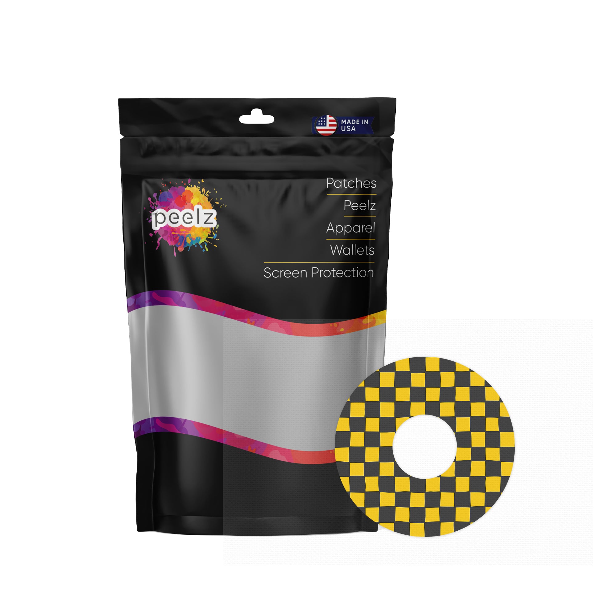 Charlie Check FreeStyle Libre 3 Patch Tape - Pump Peelz
