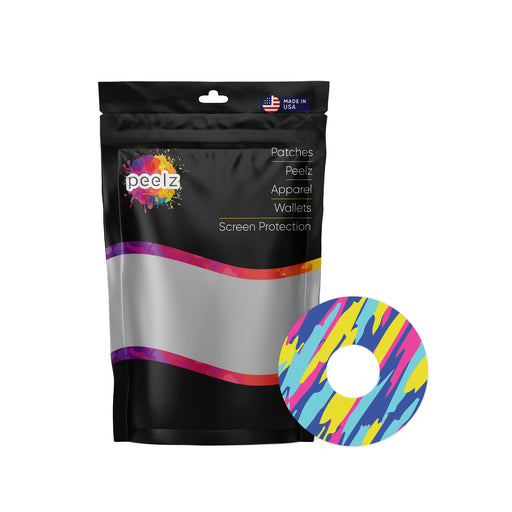 Summer Texture Patch Pro Tape Designed for the FreeStyle Libre 3 - Pump Peelz