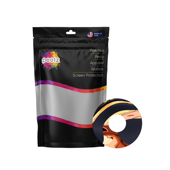 Lava Flow Patch Pro Tape Designed for the FreeStyle Libre 3