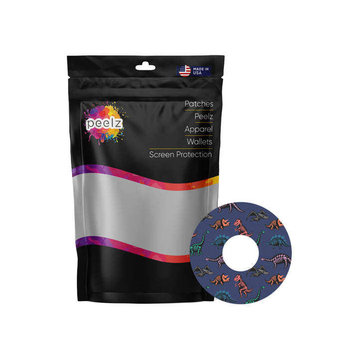 Halloween Dinosaurs Patch Pro Tape Designed for the FreeStyle Libre 3