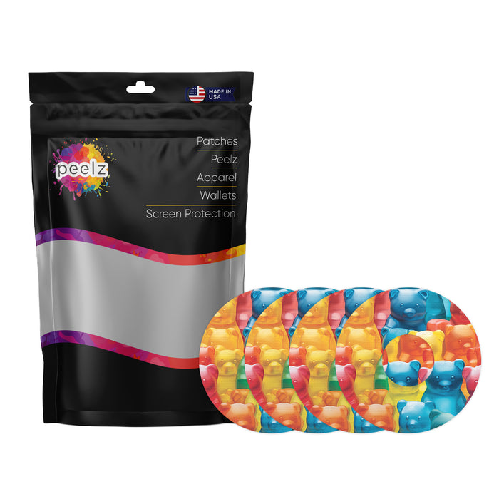 Candy Bears Patch Pro Tape Designed for the FreeStyle Libre 3