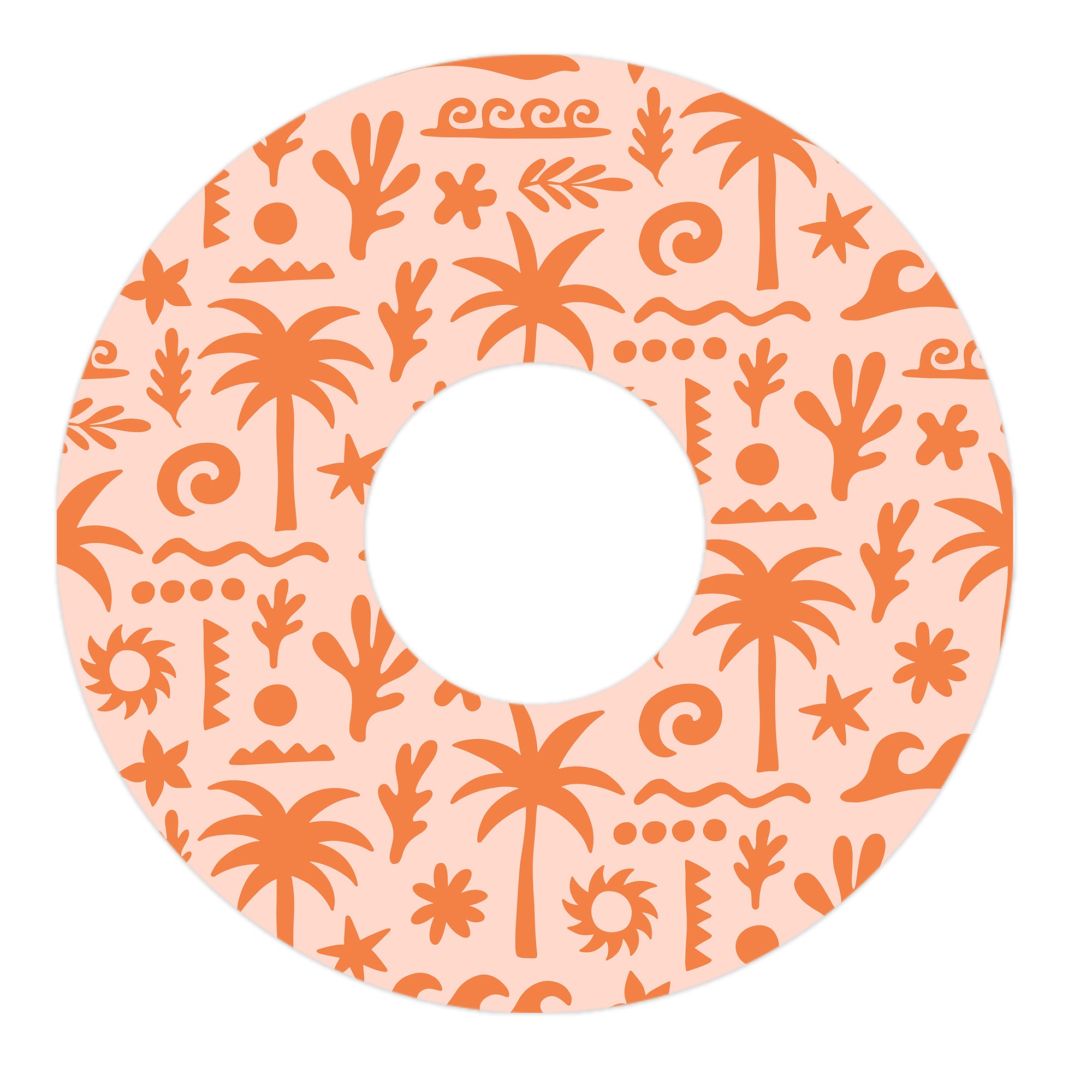 Terracotta Tides FreeStyle Libre 3 Patch Tape - Pump Peelz
