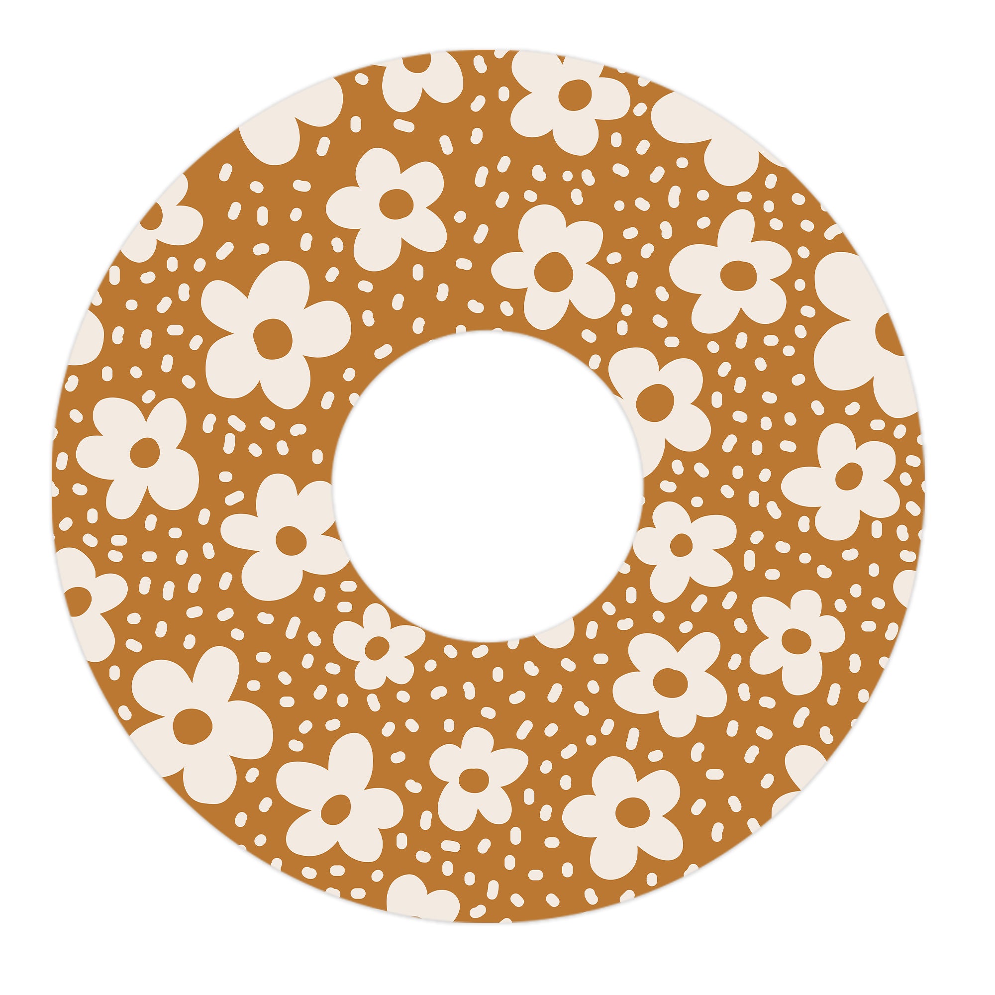 Caramel Daisies FreeStyle Libre 3 Patch Tape - Pump Peelz