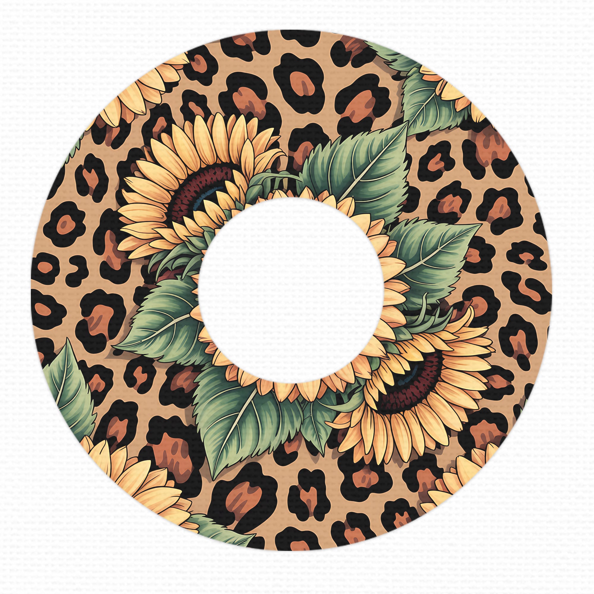 Wild Sunflower FreeStyle Libre 3 Patch Tape - Pump Peelz