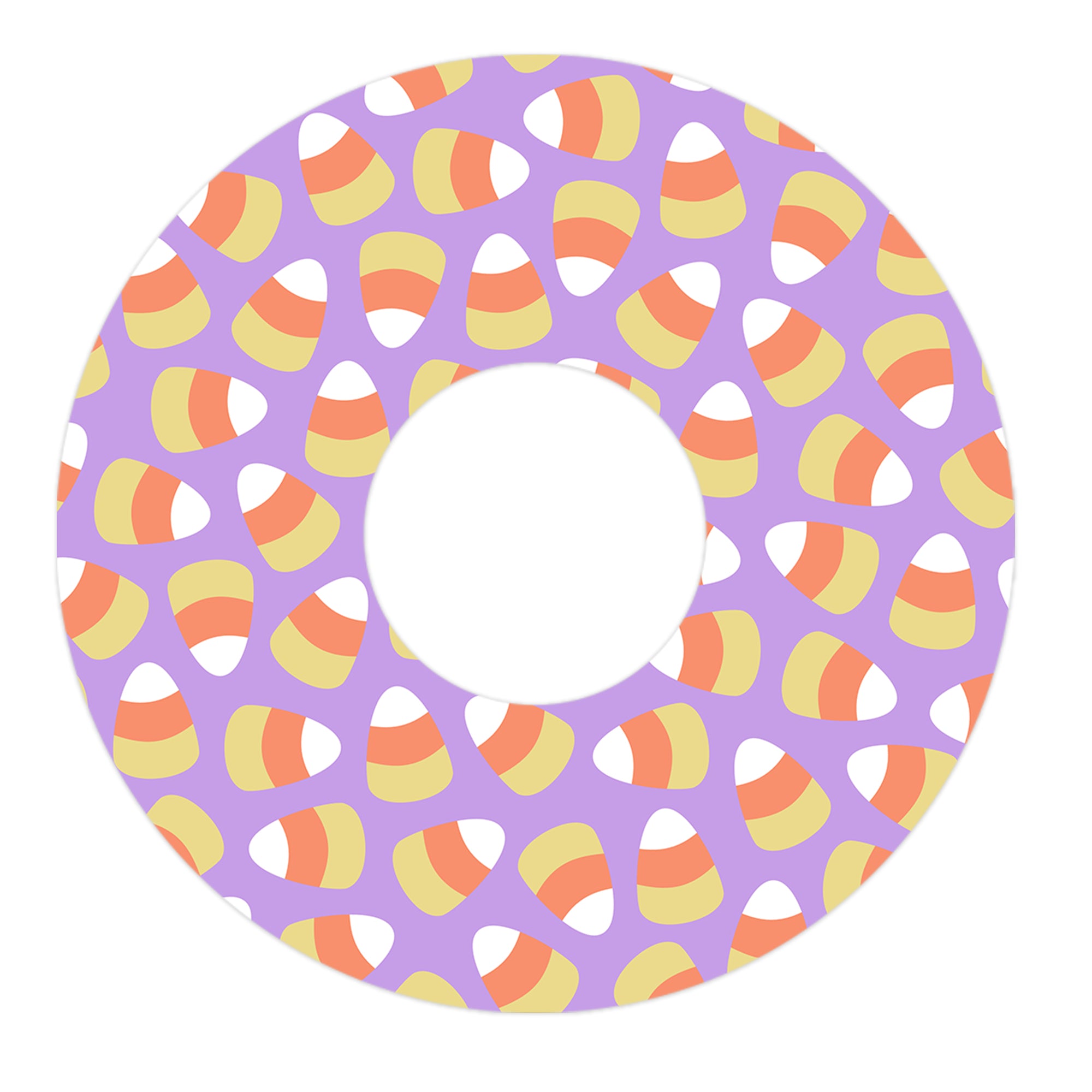 Candy Corn FreeStyle Libre 3 Patch Tape - Pump Peelz