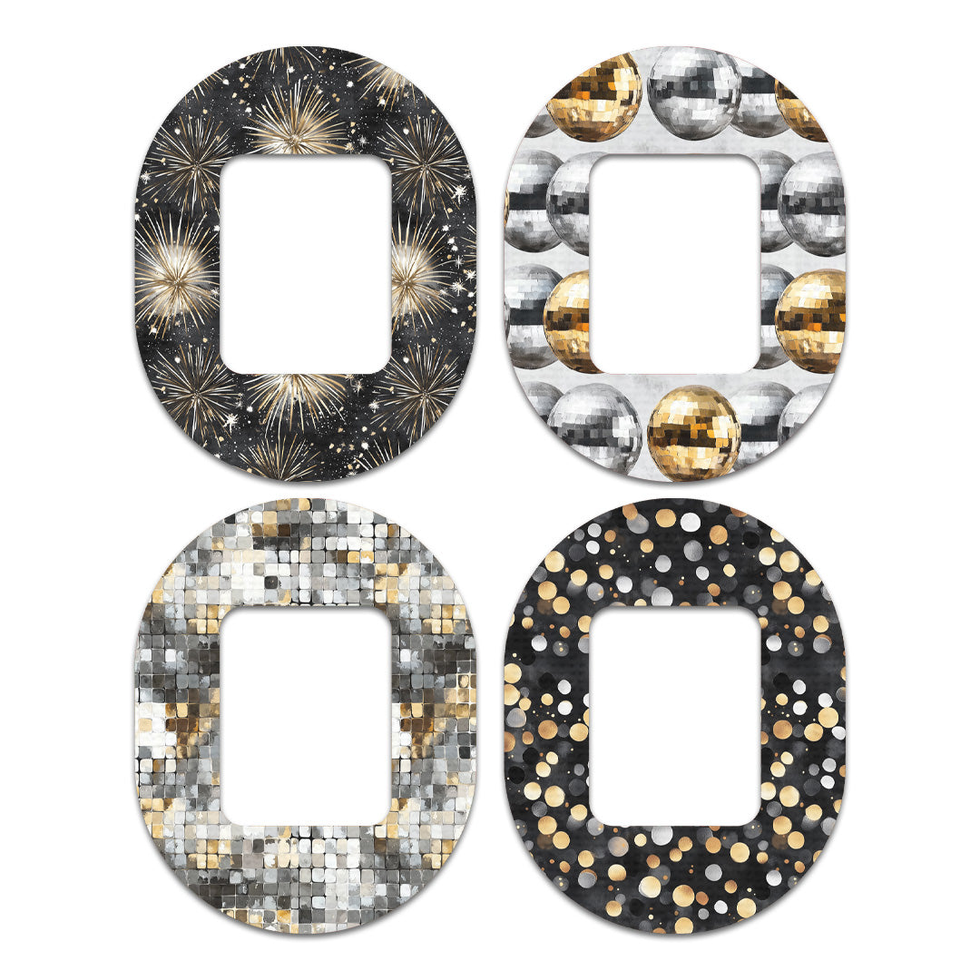 Champagne Glow Variety Tandem Mobi Decorative Patch Tape - Pump Peelz