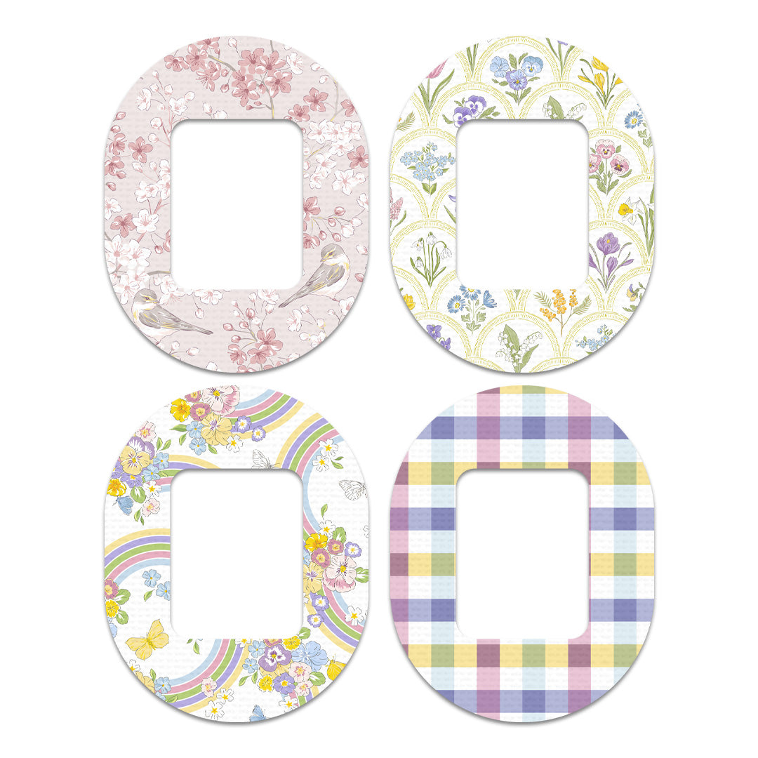 Spring Variety Tandem Mobi Decorative Patch Tape - Pump Peelz