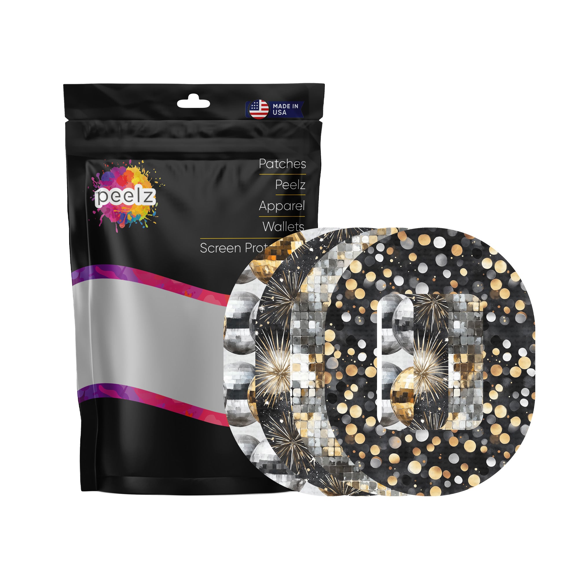 Champagne Glow Variety Tandem Mobi Decorative Patch Tape - Pump Peelz