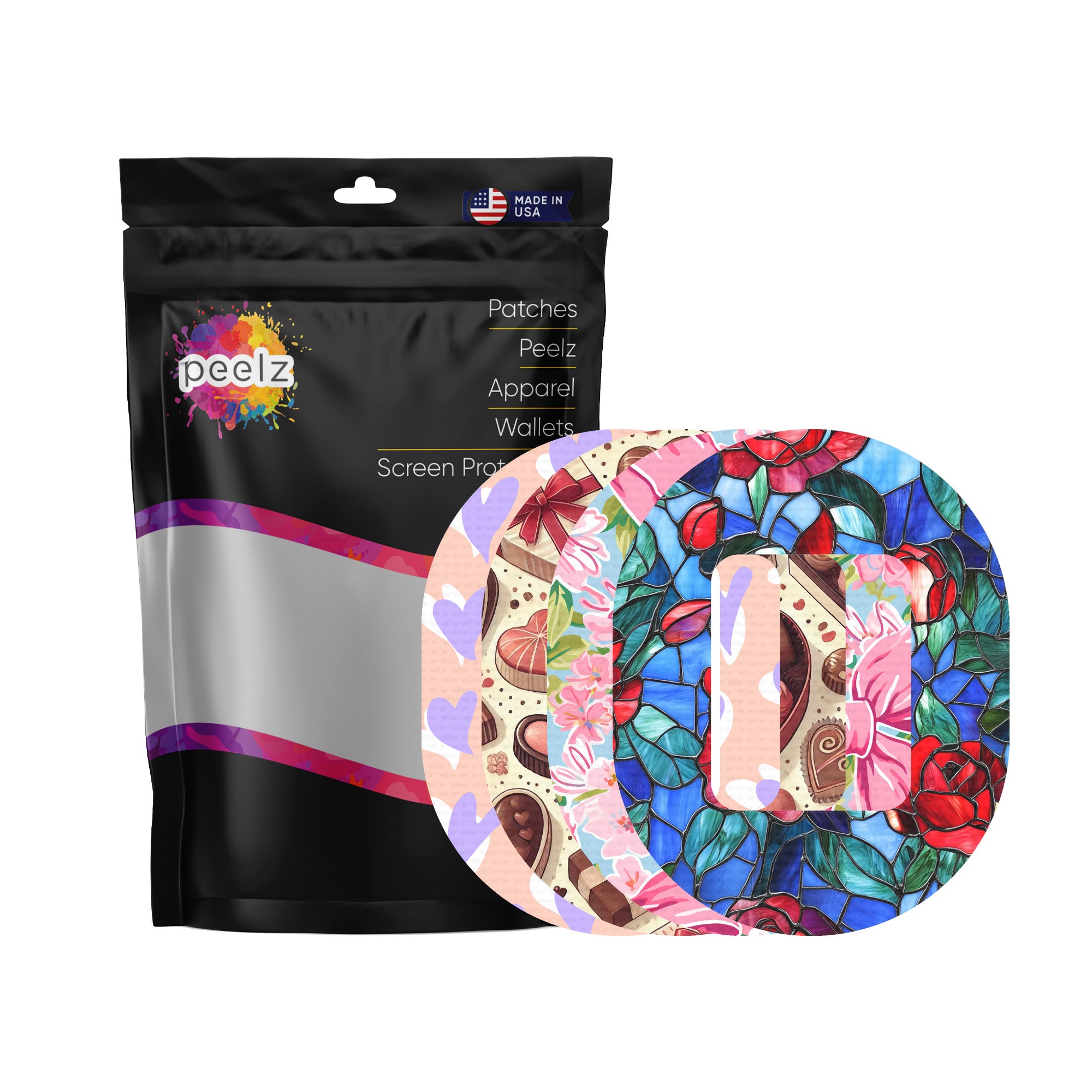 Valentines 2025 Variety Pack Tandem Mobi Decorative Patch Tape - Pump Peelz