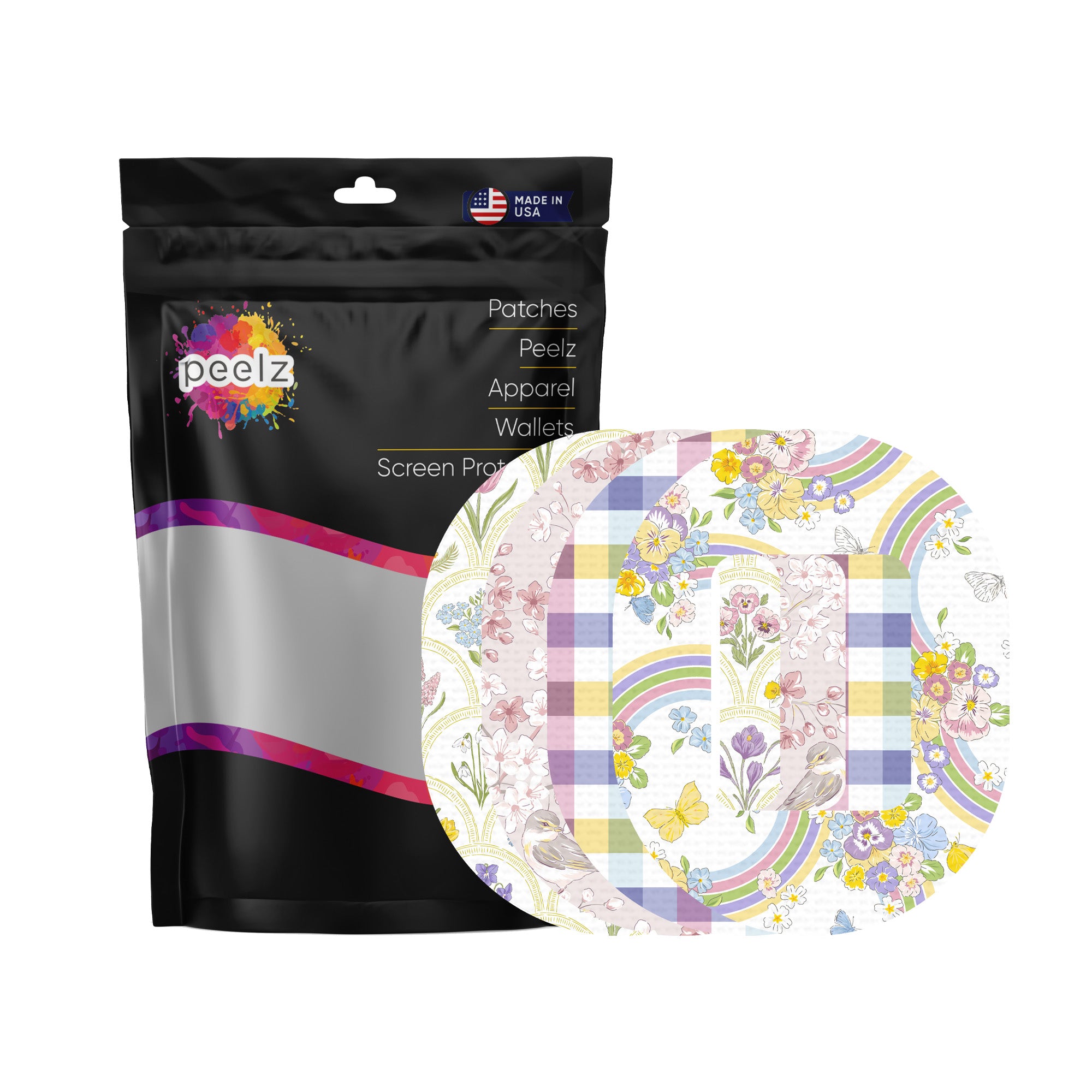 Spring Variety Tandem Mobi Decorative Patch Tape - Pump Peelz