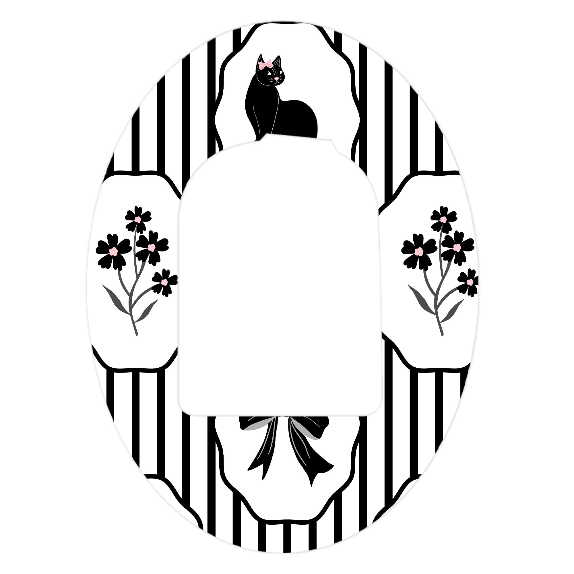 Midnight Cat Pod Patch Tape - Pump Peelz