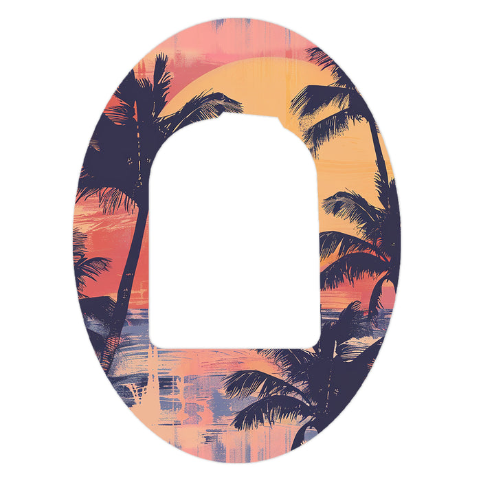 Sunset Serenade Omnipod Patch Tape