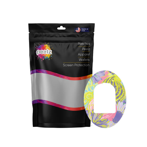 Neon Floral Patch Pro Tape Designed for Omnipod - Pump Peelz