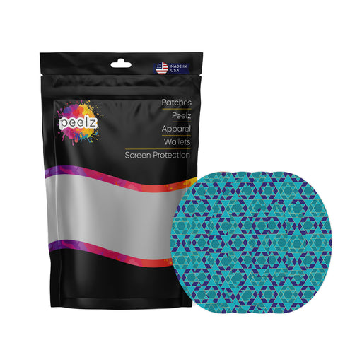 Holiday Stars Patch Pro Tape Designed for Omnipod - Pump Peelz