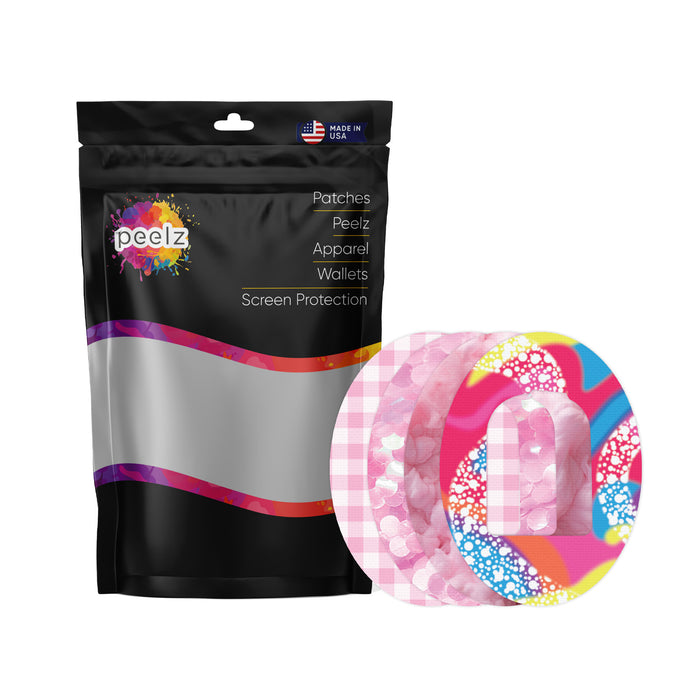 Pink Dream Variety Patch+ Omnipod Tape - Pump Peelz