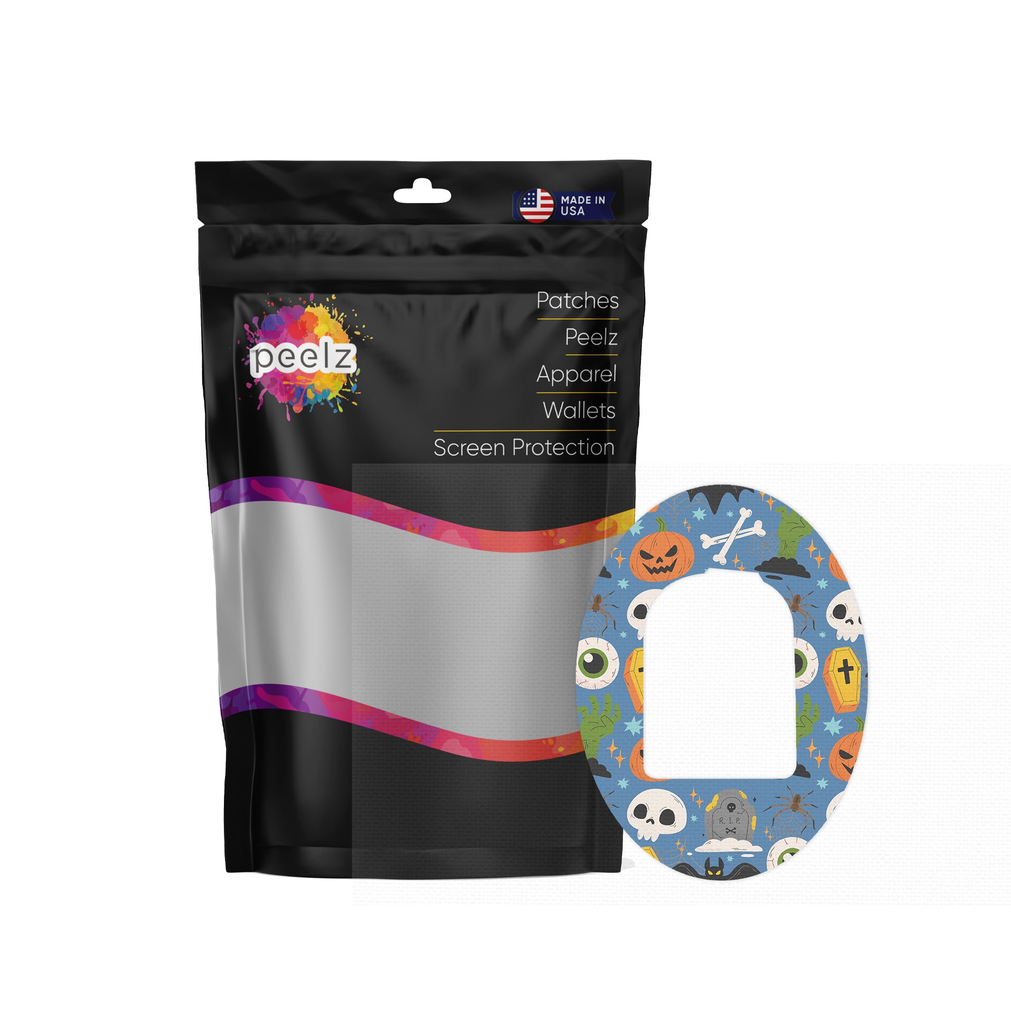 Spooky Night Pod Patch Tape - Pump Peelz