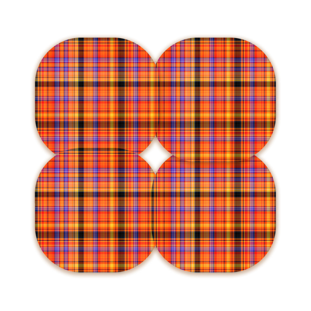 Pumpkin Plaid Overpatch Tape - Pump Peelz