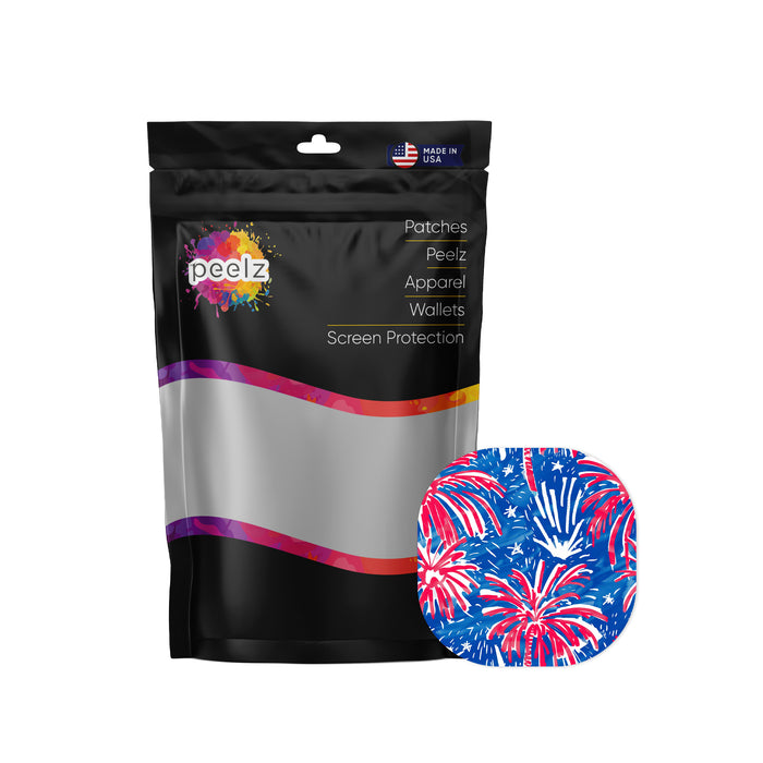 Watercolor Fireworks Overpatch Tape