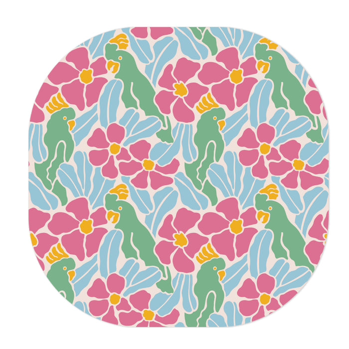 Retro Parrots Overpatch Tape