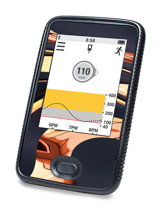 Lava Flow DEXCOM G6 Touchscreen Receiver-Pump Peelz