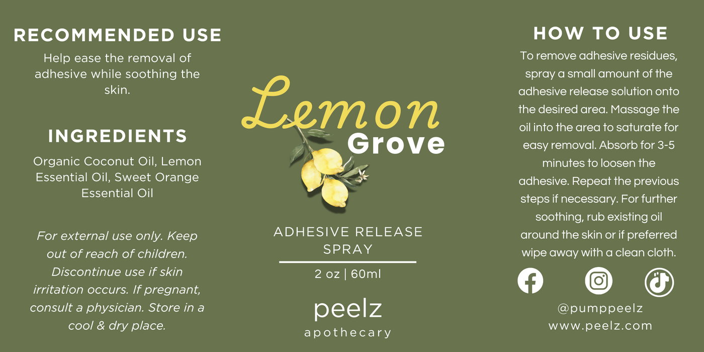 Lemon Grove Adhesive Release Spray