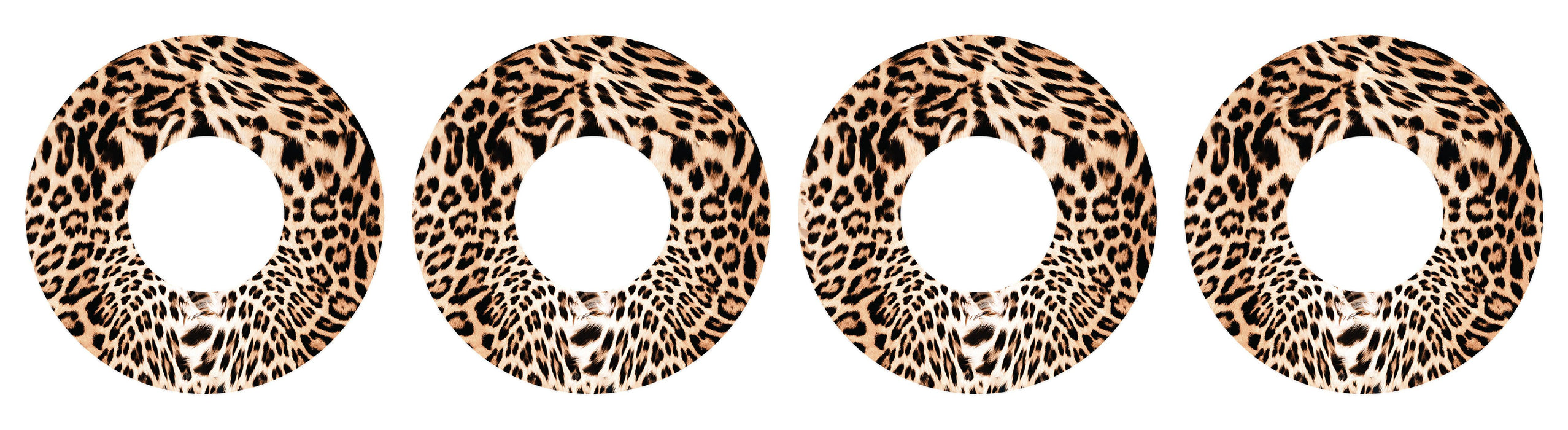 Leopard Print Patch+ Tape Designed for the FreeStyle Libre 2 - Pump Peelz