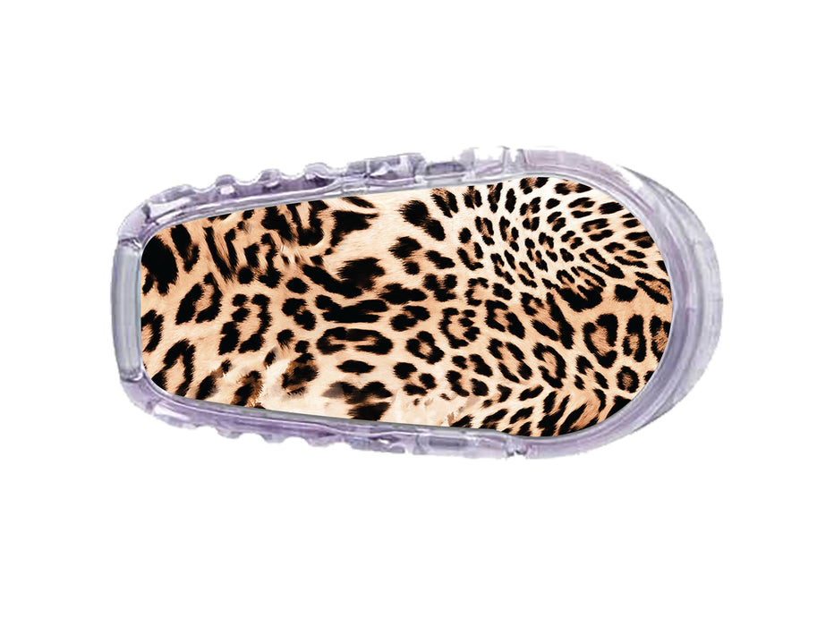 Leopard Print Dexcom Transmitter Stickers Peelz For