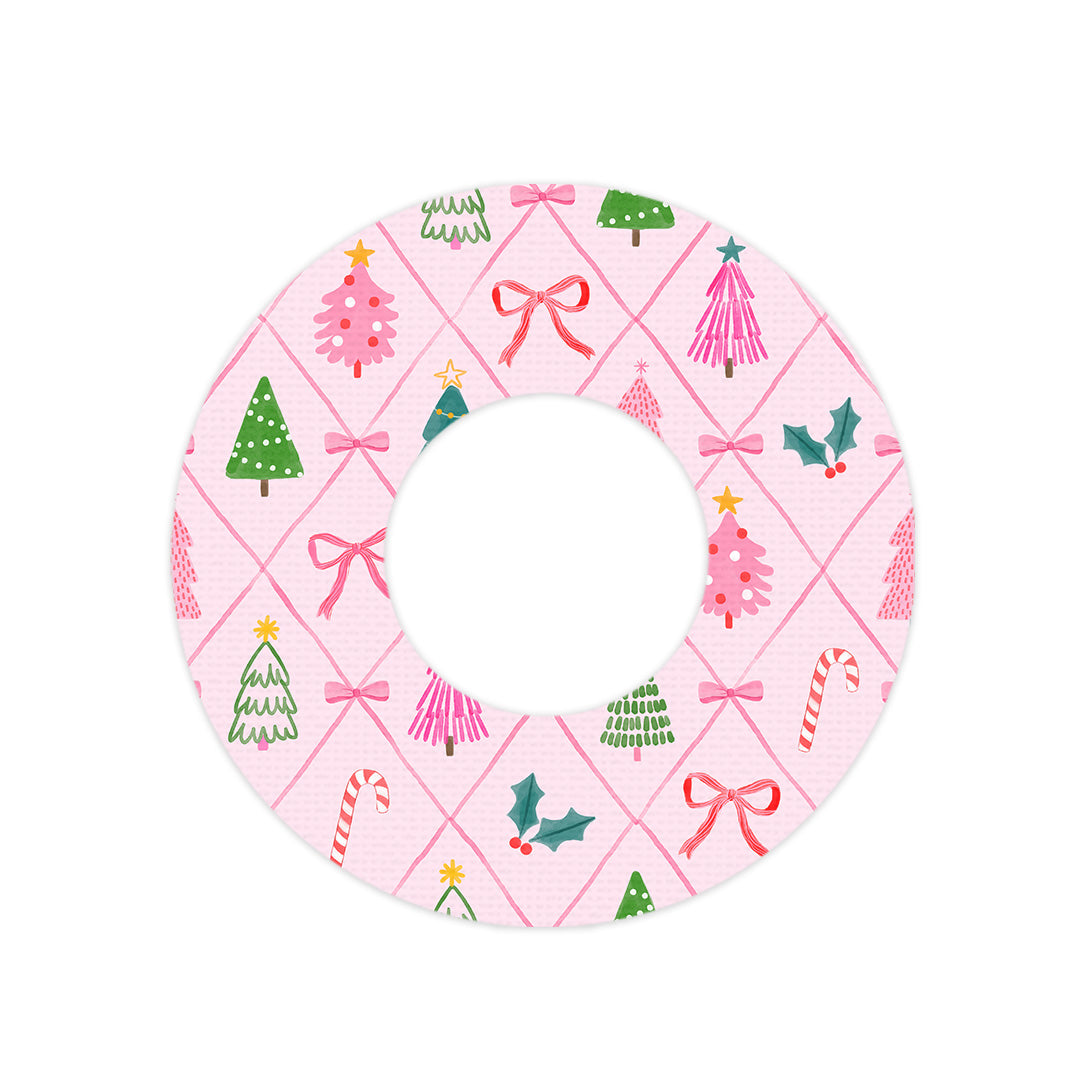 Coquette Christmas Freestyle Libre 2 Patch Tape - Pump Peelz