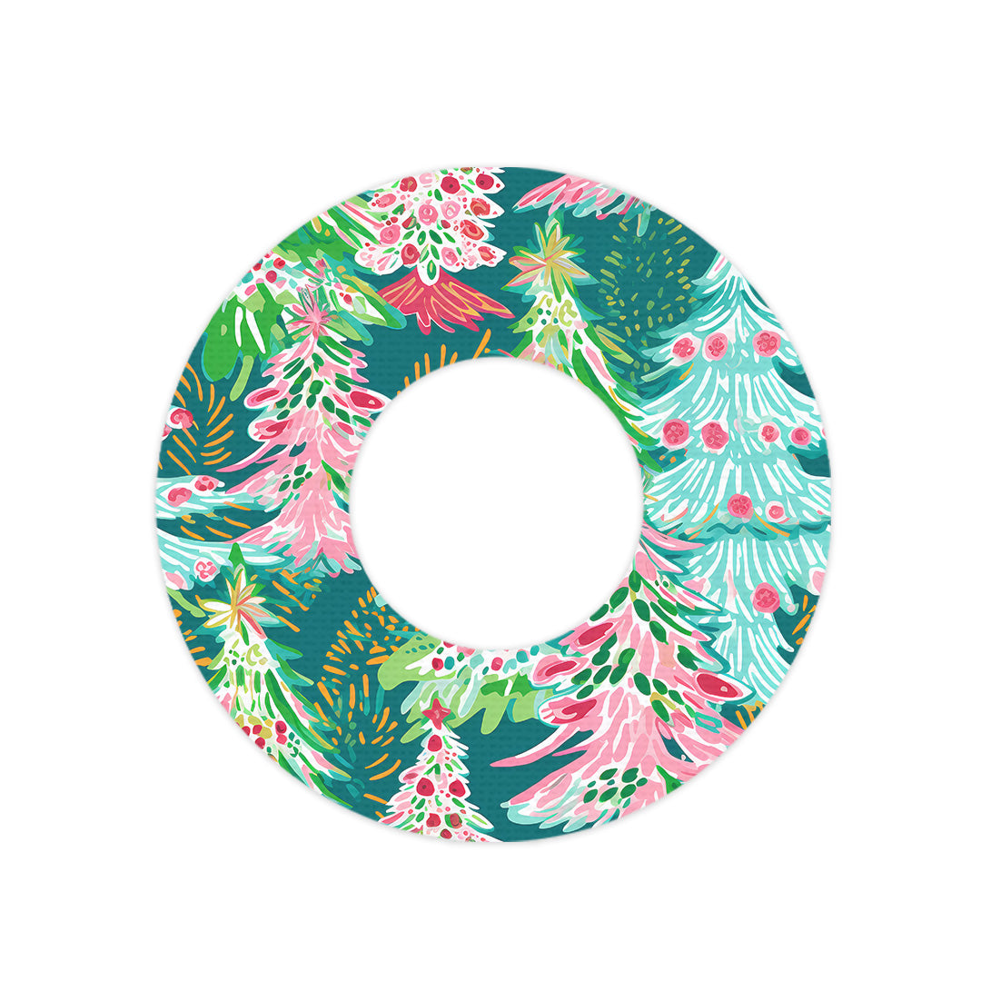 Festive Forest Freestyle Libre 2 Patch Tape - Pump Peelz