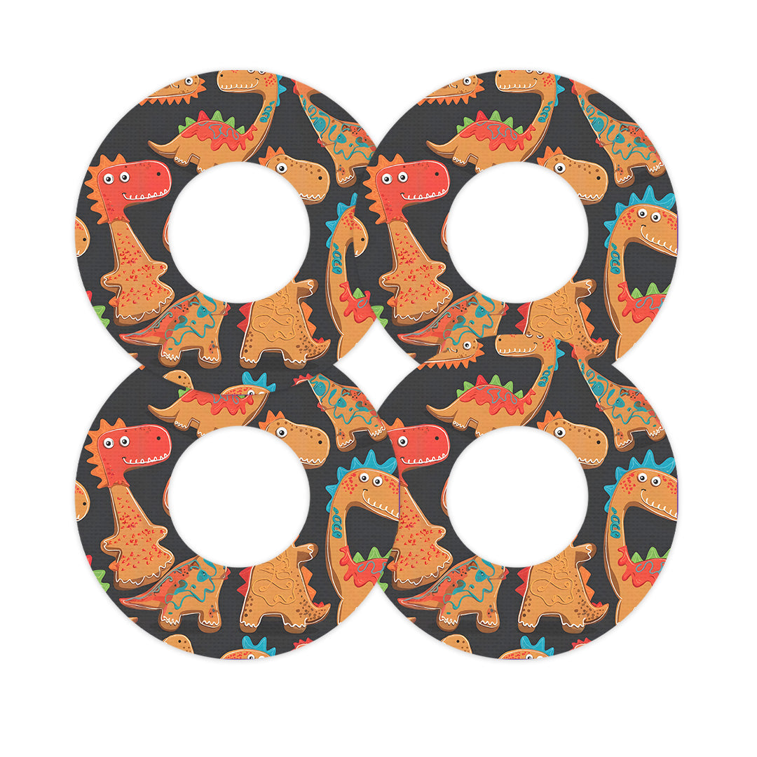 Jurassic Gingerbread Freestyle Libre 2 Patch Tape - Pump Peelz