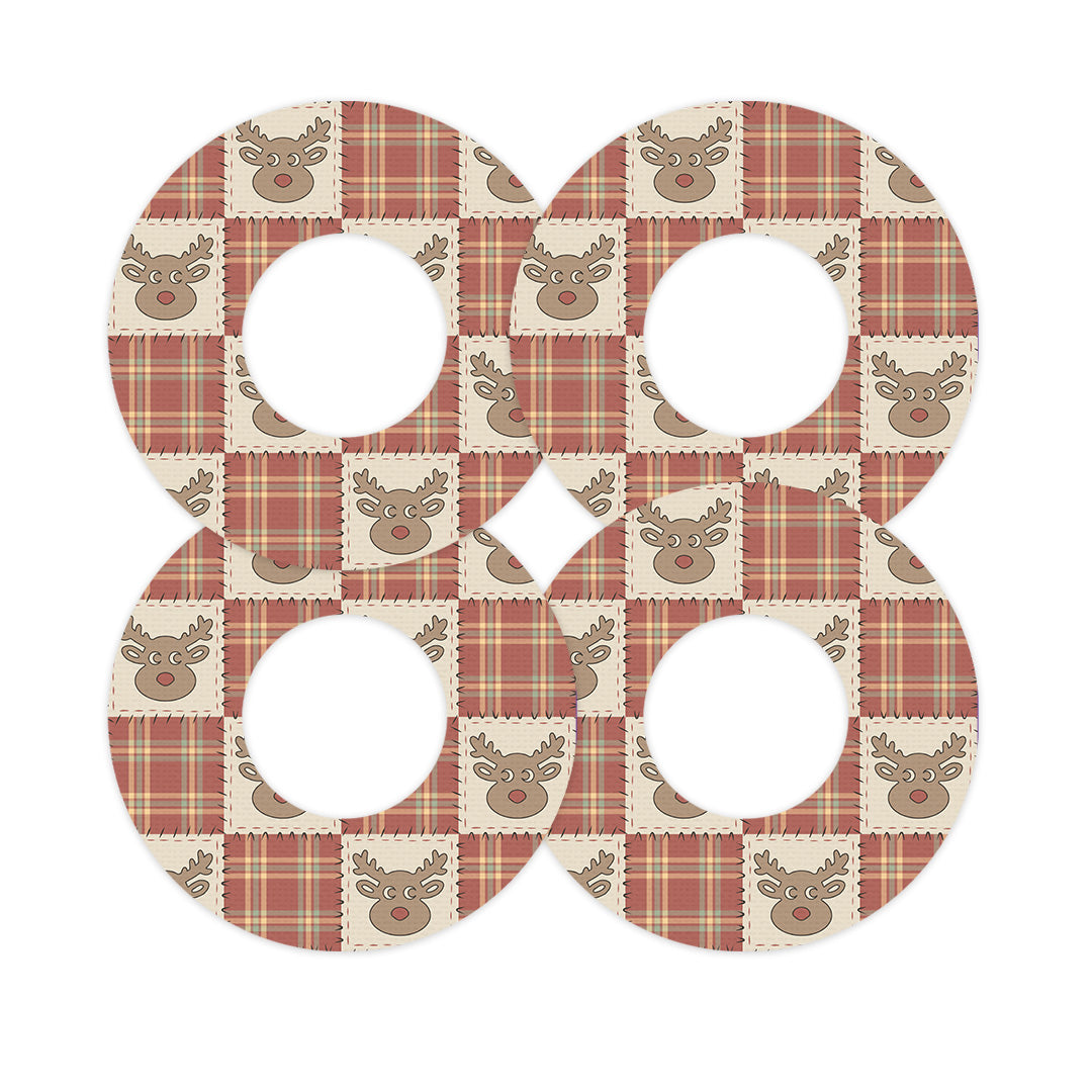 Rustic Reindeer Freestyle Libre 2 Patch Tape - Pump Peelz
