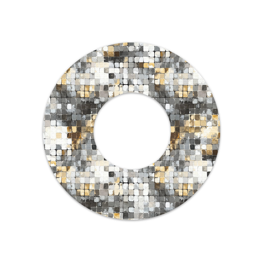 Champagne Glow Freestyle Libre 2 Patch Tape - Pump Peelz