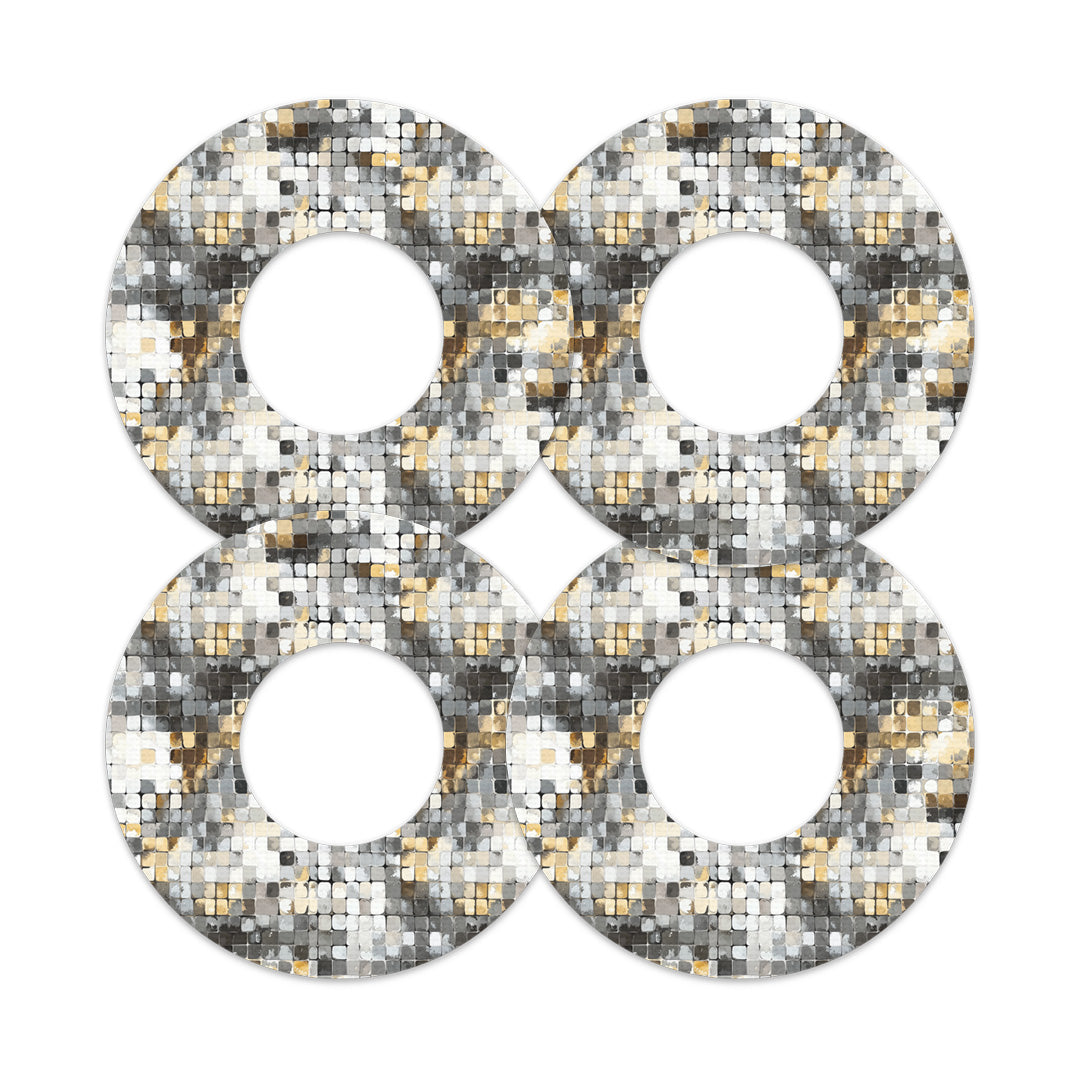 Champagne Glow Freestyle Libre 2 Patch Tape - Pump Peelz