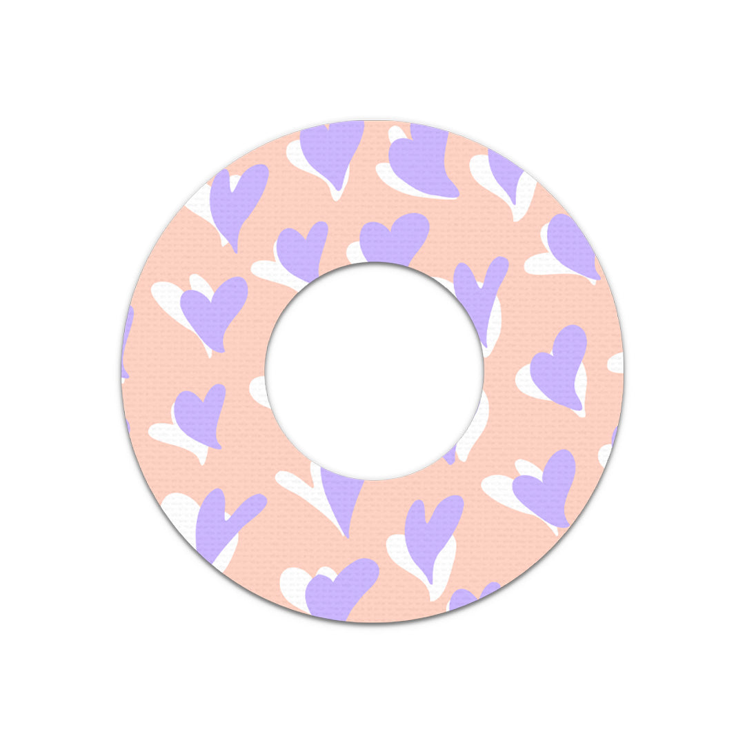 Lavender Love Freestyle Libre 2 Patch Tape - Pump Peelz