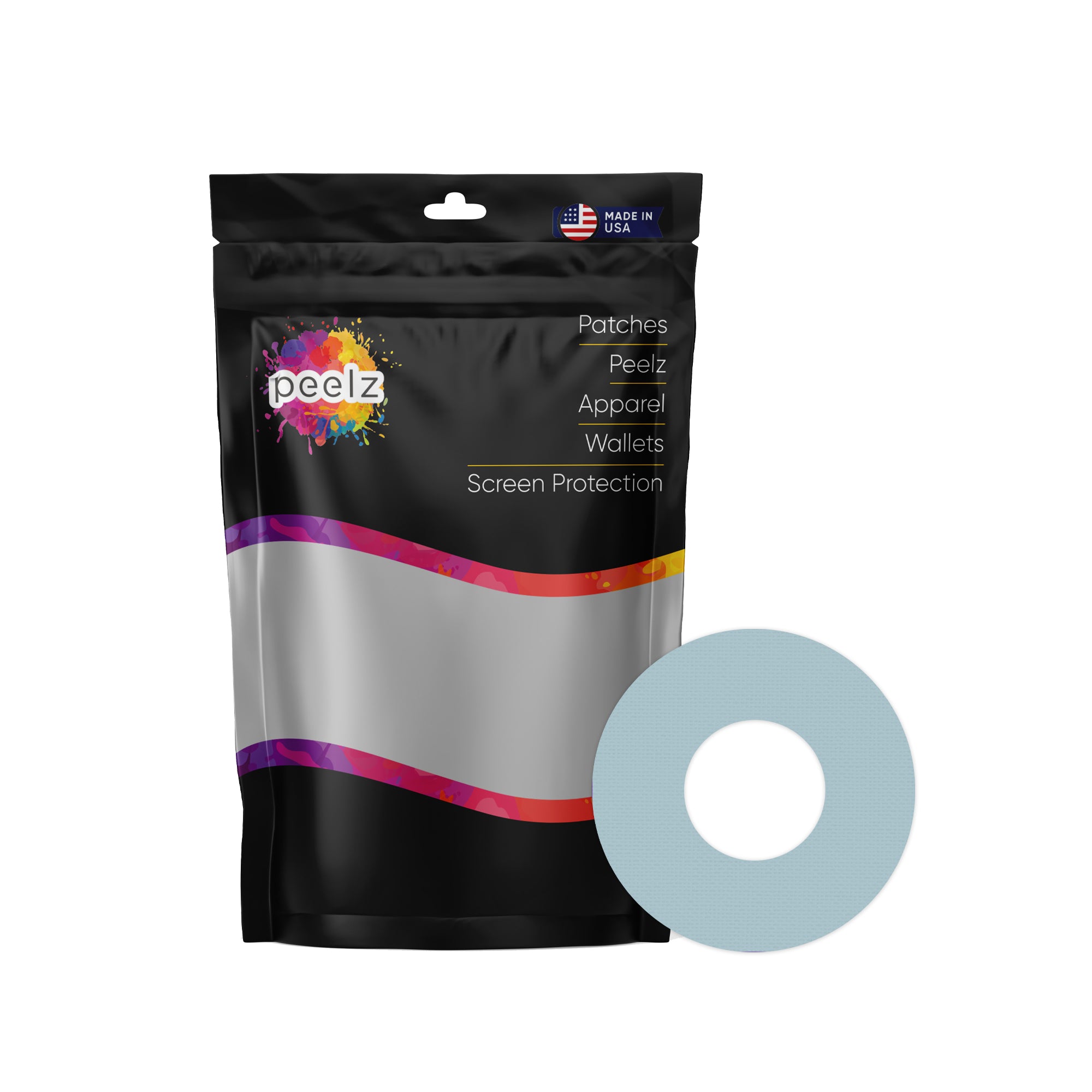 Solid Color Icicle Freestyle Libre 2 Patch Tape - Pump Peelz