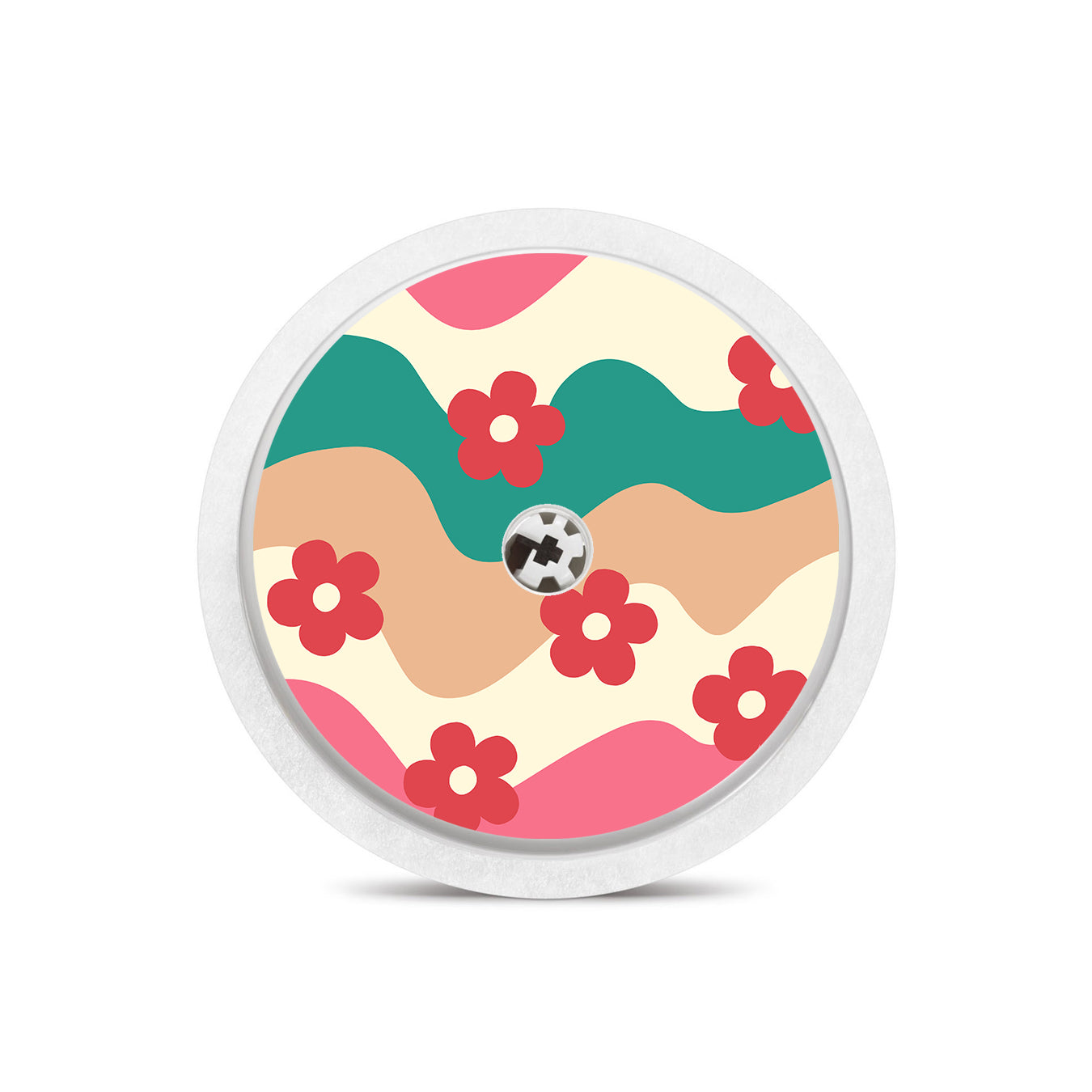 Retro Noel Freestyle Libre 2 Sticker - Pump Peelz