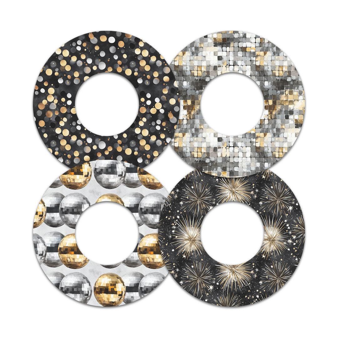 Champagne Glow Variety Freestyle Libre 2 Patch Tape - Pump Peelz