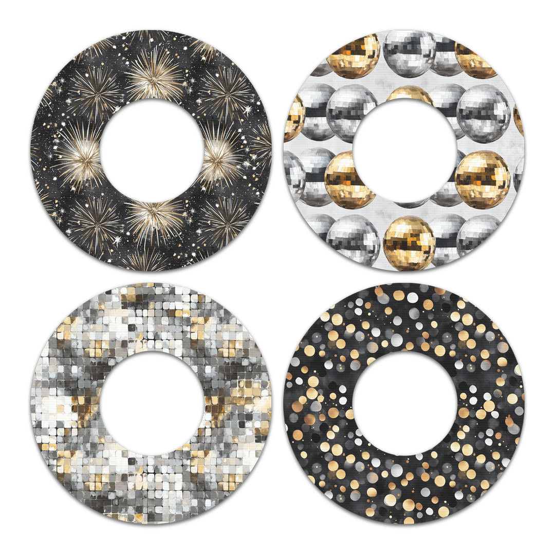 Champagne Glow Variety Freestyle Libre 2 Patch Tape - Pump Peelz