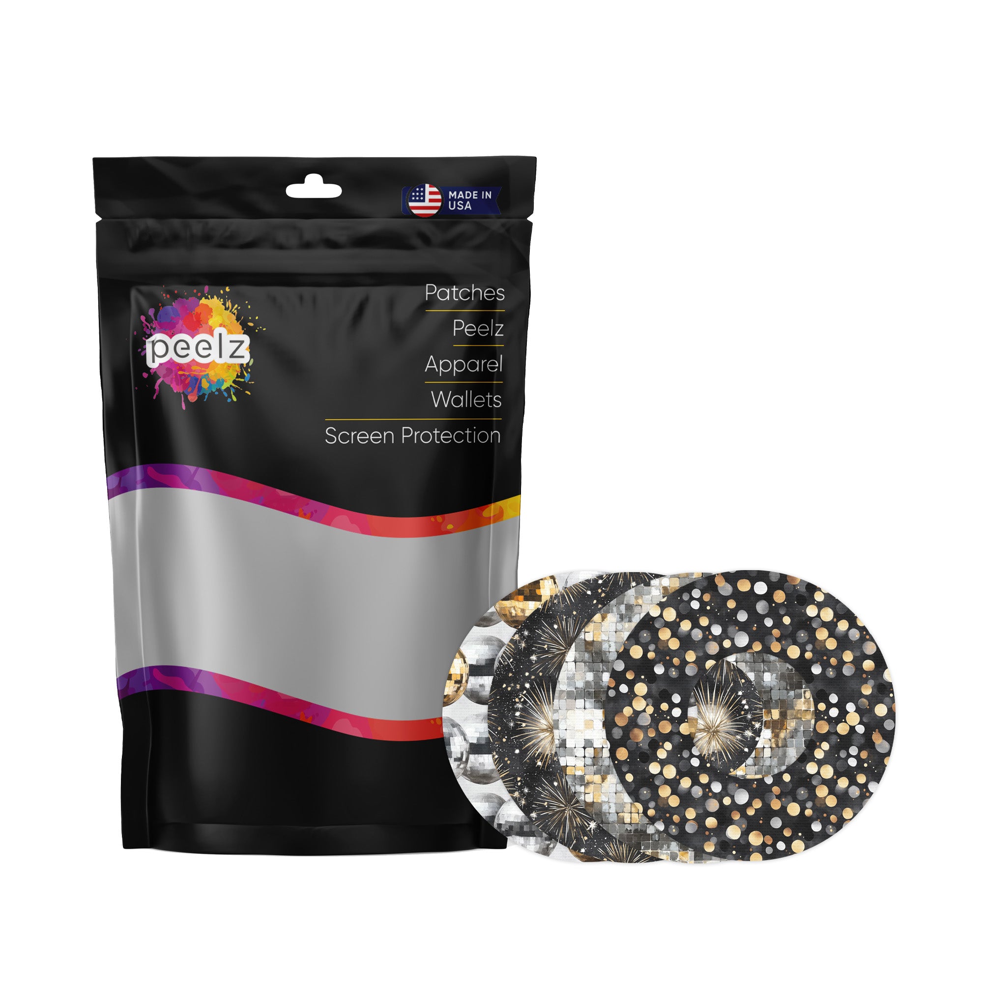 Champagne Glow Variety Freestyle Libre 2 Patch Tape - Pump Peelz