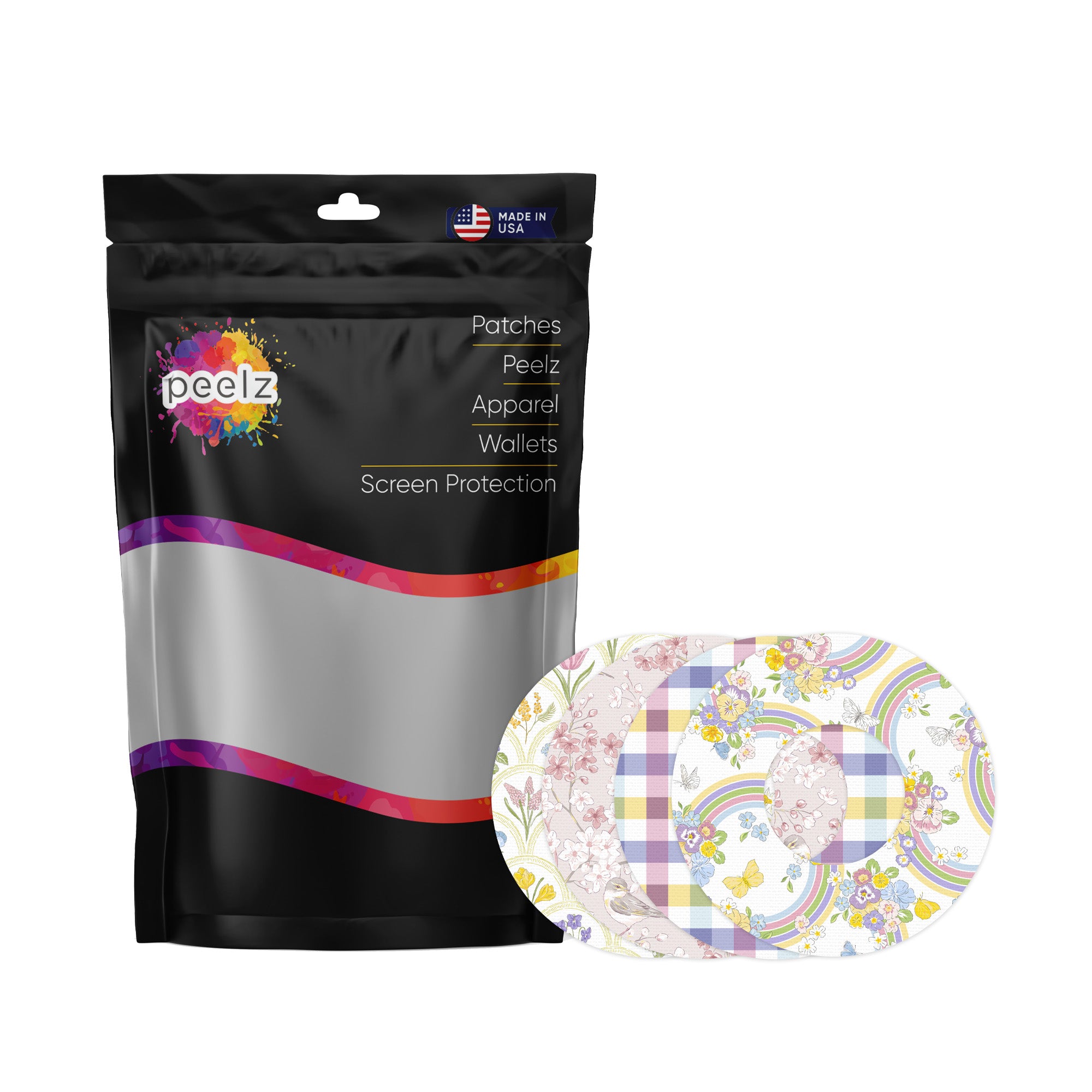 Spring Variety Pack Freestyle Libre 2 Patch Tape - Pump Peelz