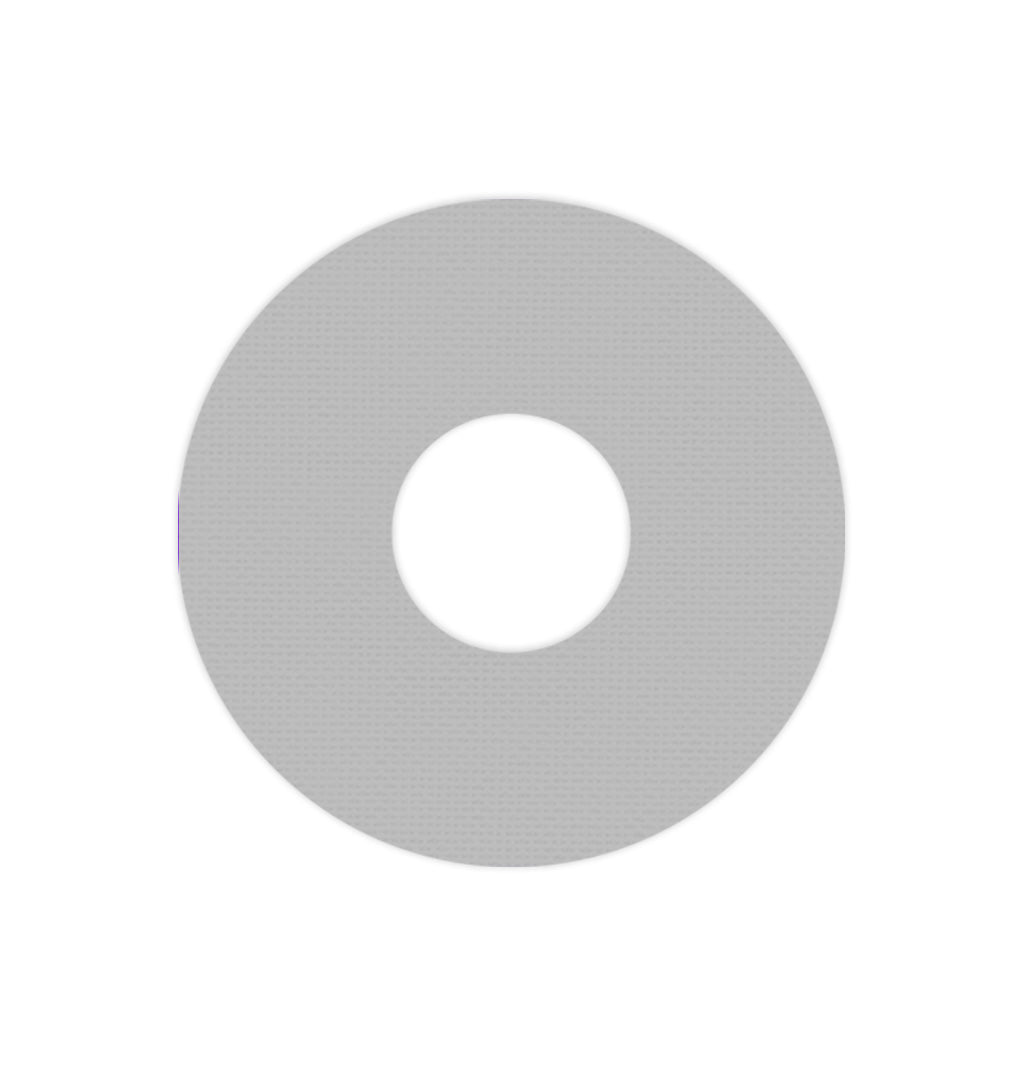 Solid Color Grey FreeStyle Libre 3 Patch Tape - Pump Peelz