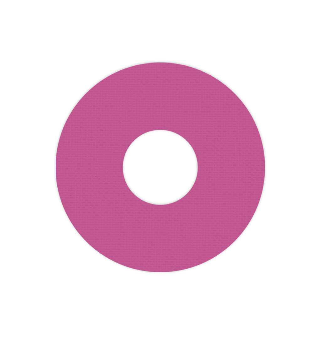 Solid Color Berry FreeStyle Libre 3 Patch Tape - Pump Peelz