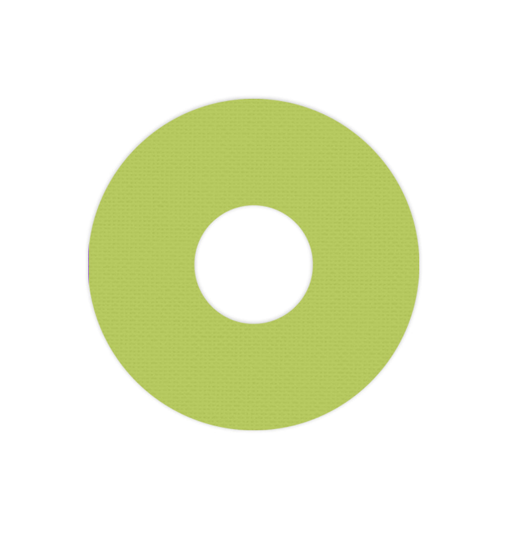 Solid Color Pear FreeStyle Libre 3 Patch Tape - Pump Peelz