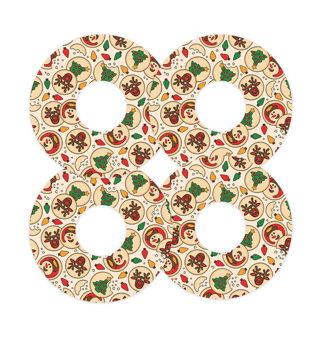 Santa's Cookies FreeStyle Libre 3 Patch Tape - Pump Peelz