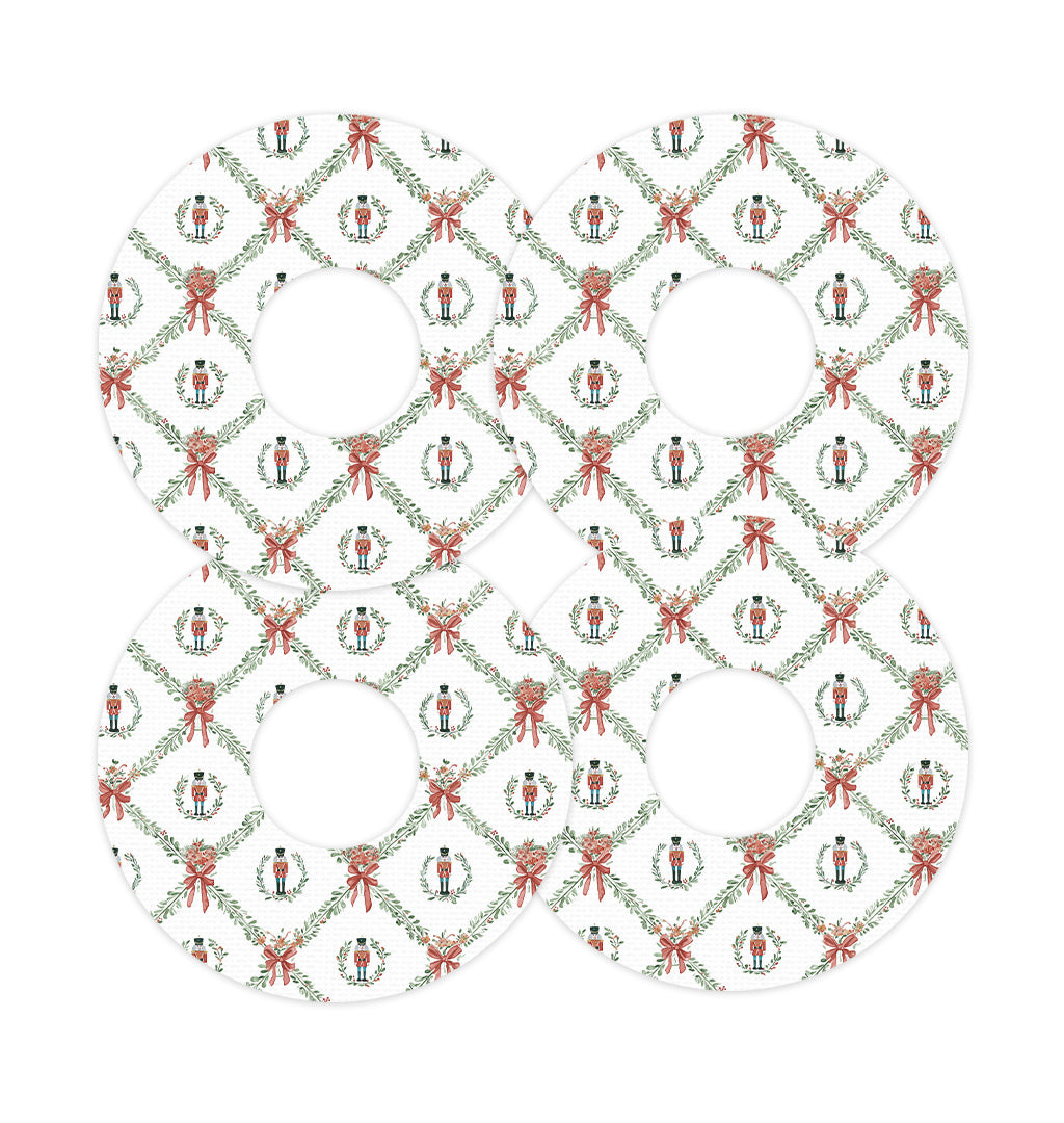 Nutcracker Noel FreeStyle Libre 3 Patch Tape - Pump Peelz