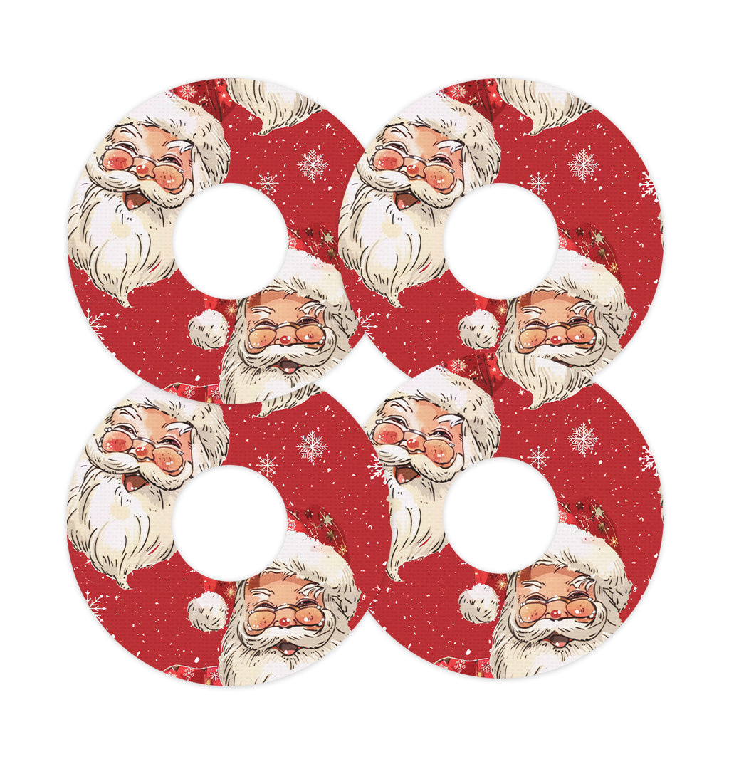 Jolly Old Saint Nick FreeStyle Libre 3 Patch Tape - Pump Peelz